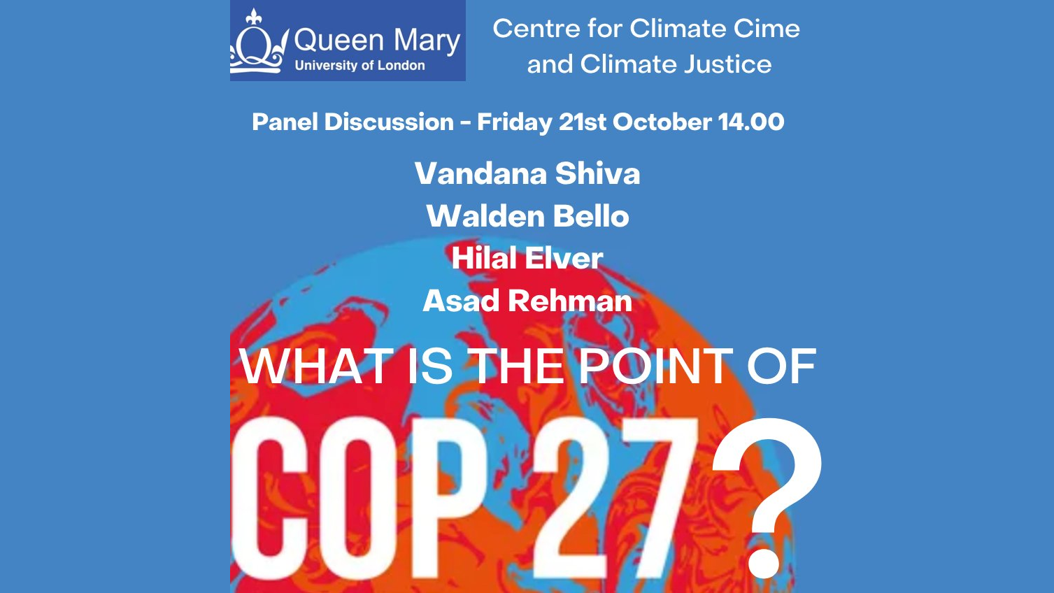 ‘What is the Point of COP 27?’ – Navdanya international