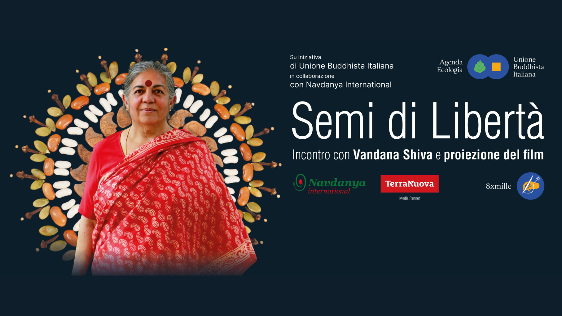 Semi di Libertà: Vandana Shiva presenta il documentario sulla sua vita e  dialoga con il pubblico sulla biodiversità e sovranità alimentare –  Navdanya international